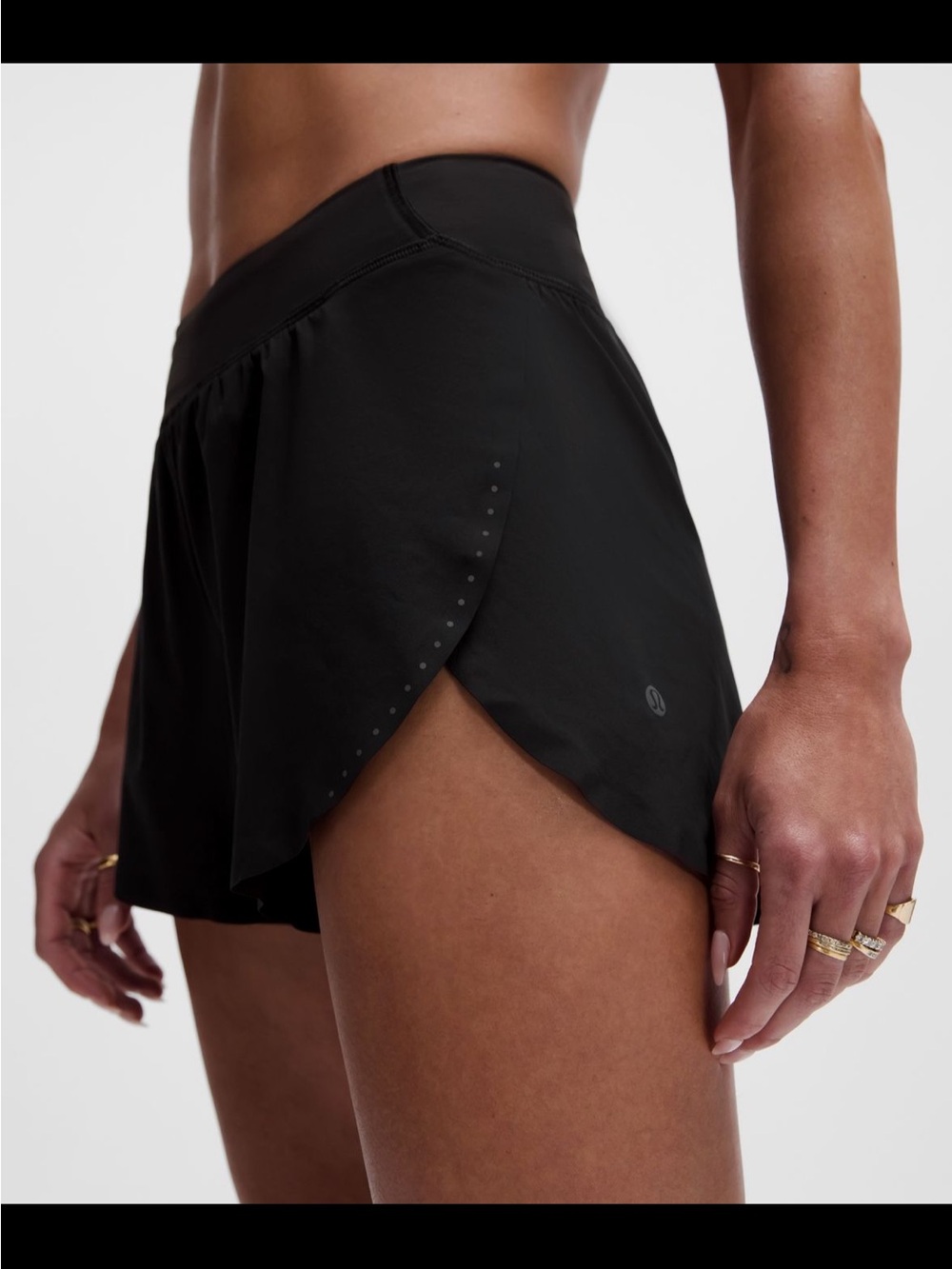 Lululemon Fast & Free High Rise Split Shorts 3”